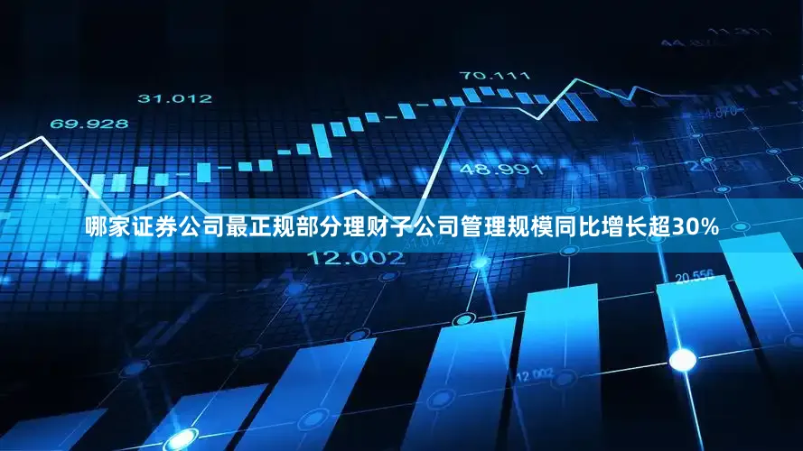 哪家证券公司最正规部分理财子公司管理规模同比增长超30%